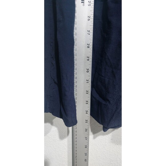 Anthropologie Maeve Navy Blue Crochet Straps Layered Dress Size 4 - Picture 5 of 10